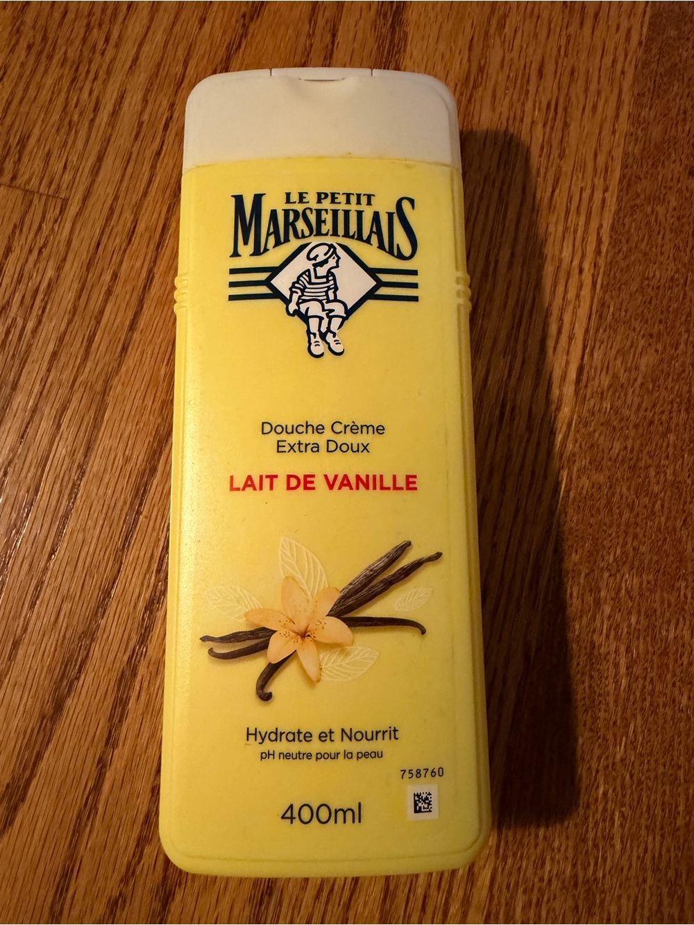 Le Petit Marseillais shower gel - Vanilla Shower Cream - imported from France
